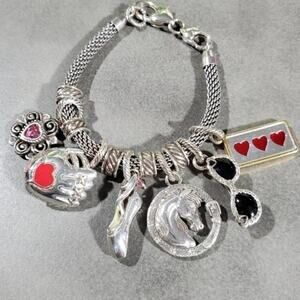 BRIGHTON Charm bracelet baseball‎ new jersey dance